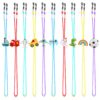Hifot 10 Pièces Cordon Lunettes Pour Garçon : Corde Réglable Universelleavec Crochets Clip - Lunettes de Soleil et Sport