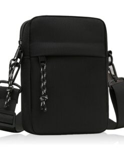 Tohrugue Sac Bandoulieré Telephone pour Homme, Sacoche Bandoulière Étanche pour Voyage et Sports, Sacoche Bandoulière Ho