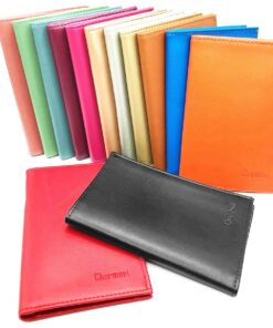 Charmoni Porte-Papiers Voiture en Cuir - ZLS Violet - pour Conducteur Exigeant - Organisation Optimisée - Resistance à l