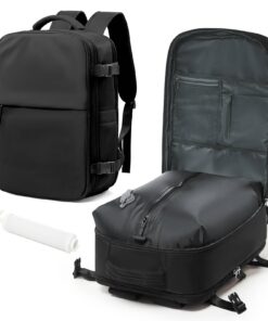 Winspansy Sac à dos sous vide voyage Ryanair, sac à dos de voyage aérien, pour femme et homme