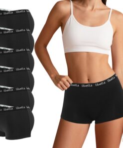 Culottes en coton extensibles Uizuooy Femme | Pour Femmes | Fitness | Mode Intérieure | Lot de 6