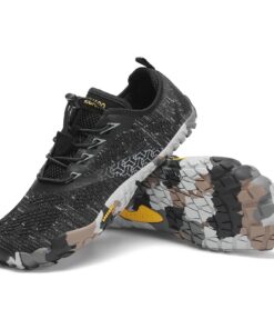 Chaussures de Running SAGUARO Barefoot Homme Femmeneshrèdes de course chaudres de trail