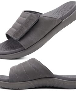 ONCAI Sandales Réglables Hommes Sports Confortable Support de la Voûte Taille 40-49