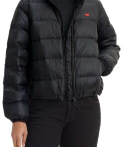 Levi's Packable Puffer Vest pour Femme Hiver Foncé