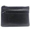 Charmoni Portefeuille en Cuir Véritable pour Homme Noir - Multi Poches - Style Essentiel