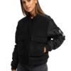 Veste bomber légère Navahoo Willstehaben pour femme XS à XXL | Chic & Lightweight | Demei-saison | Manches Froncées | Ch