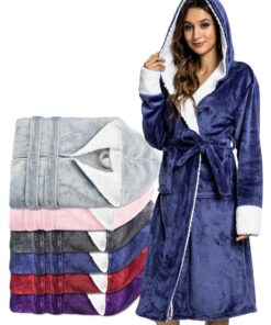Robe de chambre femme absorbant confort ultra douce Global Recycled Standard Global Recycled Standard Global Recycled St