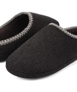 COFACE Chaussures de maison confortables pour hommes facilement enfilaibles Taille 40-48