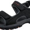 Skechers Homme Tresmen Garo Sandales pêcheur Noir Élégantes et Pratiques pour les Professionnels de la Pêche Chaussures