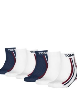 Tommy Hilfiger Stripe Quarter Lot de 6 Pantalons Enfants Mixte | Élégants et Pratiques Tailles Filles & Garçons | Scène