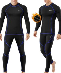 MOBIUSPHY sous-vêtement thermique homme ensemble de sous-vêtements thermiques warmTech tech fonctionnelle large taille