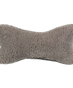 TRIXIE 38000 Bendson oreiller 40 × 22 cm, gris clair et gris foncé, noir | Élégant et confortable pour la maison et l'hô