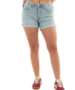 Levi's 501ショートスリートデニム Femme