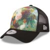 Chapeau de Truckeur Réglable New Era - Motif Floral LOUVRE, Confortable pour Homme/Femme, Parfait pour l'Été