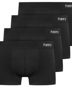 Boxers FALARY bio pour hommes lot de 4 confortables et éco-responsables