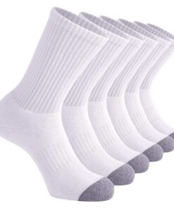 Generic Chaussettes de basket pour hommes - Coton, courtes, unies, 5 pièces, orthopédiques, pour tongs, tailles 39 et 42
