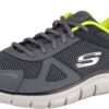 Skechers Homme Track Bucolo Gris 46 EU Reignant Mode Gris Tendance Élégant Marche Promenade City Mode
