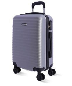 DON ALGODON Valise Cabine Ryanair Iris - Lightweight et Rigide - 55x40x20 cm - Valise à Main Compatible avec les Compagn