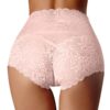 Culotte Gainante Femme Post Accouchement | Grande Taille Élastique Douce | Ventre Plat Dentelle Transparente pour Sous-V