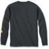 Carhartt T-shirt ample à manches longues avec logo graphique pour homme | Comfort en coton épais | Homme | Mode de trava