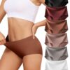 Titre SEO optimisé : [Culottes Levao Femmes sans Couture Taille Haute Lot de 6 Slips Invisibles Confortable]