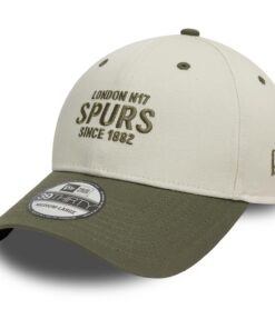 New Era 39Thirty Stretch Cap - Tottenham Hotspur Stone Beige pour Hommes en Promenade