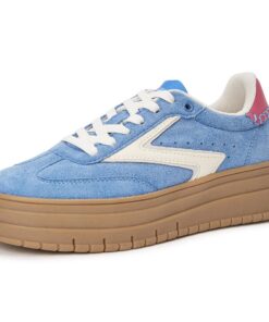 Luckyyyy_step Chaussures Plateforme Femme - Semelle Gomme & Suédé | Style Rétro Casual | Pour Tennis/Marche | Taille Eur