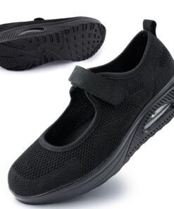 Git-up Femmes Chaussures de Travail Infirmière Antidérapantes Respirantes et Légères, Maille