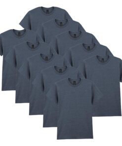 T-shirt en coton épais Gildan style G5000 homme (lot de 10) OEKO-TEX STANDARD 100