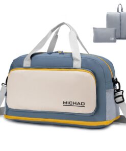 BAGROUPS Bagage Cabine 55x40x23 Lufthansa Tui Airways Extensible Imperméable 50L Sac Avion Weekend Pliable Sport Femmes