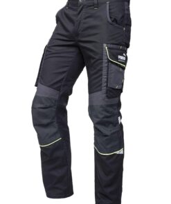 PUMA Workwear Precision X Pantalon de Travail pour Hommes - Nombreuses Poches & Genoux renforcés - Idéal pour Les Artisa