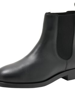 Tommy Hilfiger Femme Th Stud Leather Low Chelsea Fw0fw08184 Chaussures Haute Qualité Mode Femmes