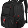 MATEIN Sac à Dos pour Ordinateur Portable 18 Pouces Noir - Étanche, Grand Format, Port USB pour Hommes et Étudiants