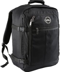 Sac à Dos Cabin Max Metz 45x36x20 cm pour Bagages à Main Easyjet Conforme Franchise Max Élégant Noir 30L