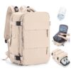 SEAFEW Sac à dos sous vide avec pompe pour avion cabine (40x30x20 cm) - Sac de voyage pas cher pour ordinateur portable,