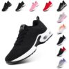 Chaussures de Course Hitmars Femmes Respiration Légères Noir, Rose, Rouge, Orange, Violet EU 36-42 Jogging Athlétiques F