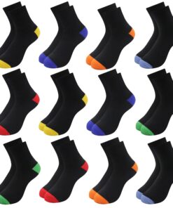 Chaussettes Enfants Uizuooy Sport Football Compression Respirantes 12 Paires