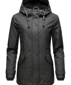 Veste de pluie Navahoo Lindraa femme doublée imperméable avec capuche courte