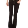 Pantalon Jean Femme Bootcut Taille Basse Fraternel Trendy