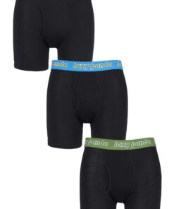 SockShop Lazy Panda Homme Bégonia Boxer Shorts Paquet de 3 - Éponge, confort, essentiel pour la saison chaude