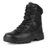 Rangers Militaire Homme Bottes de Sécurité Confortable Fermeture Latérale Botte Combat Tactique Chaussures Randonnée Hom