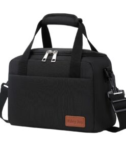 Sac Isotherme 8.5L Imperméable Isolé pour Enfant et Adulte Pliable Sac de Pique-Nique Portable avec Bandoulière