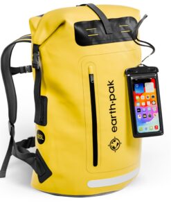 Sac à dos Earth Pak imperméable - Durabilité et confort pour les randonneurs - Plongée sous-marine et randonnée en monta