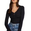 Pull manches longues à détail zippé | Détail zippé élégant | Confort maximal pour tenue décontractée
