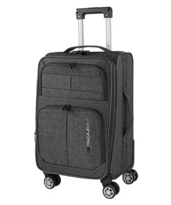 ITACA Valise Cabine 55X40X20 Légère Résistante 4 Roues Pivotantes Compatible Ryanair pour Voyages Courts Bagage Cabine T