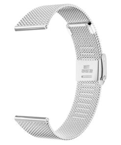 bracelet Garmin en acier inoxydable 20mm homme femme