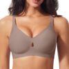 Soutien-gorge Ganado confortable sans armatures pour sporteurs lors de la gym Bralette rembourrée