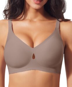Soutien-gorge Ganado confortable sans armatures pour sporteurs lors de la gym Bralette rembourrée
