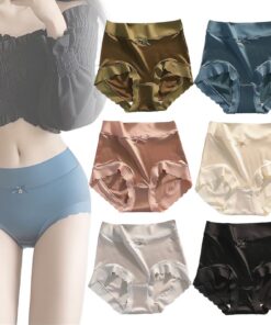 ELDEMA Culottes en Satin de Soie glacée de qualité supérieure pour Femmes slender, Ultra-légères, Confortables et Contrô