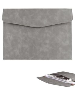 Xtemtoamz Pochette Document Voiture Porter Documents A5 Plusieurs Fichiers Permis de Conduire Papiers d'Immatriculation